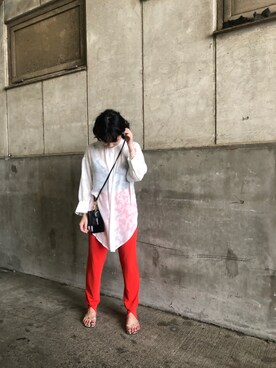 umi_lemageさん（レディース・161cm）の夏コーディネート