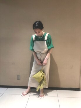 umi_lemageさん（レディース・161cm）の夏コーディネート