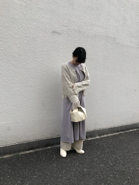 umi_lemageさん（レディース・161cm）の冬コーディネート