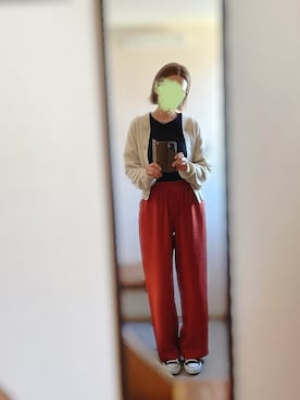 「COCOON（コクーン）のアイテム」を使った、ぽぴさん（レディース・157cm）の春コーディネート