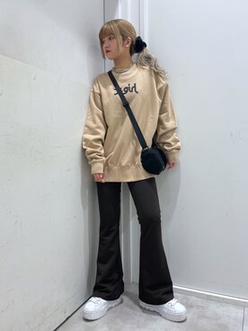 田中 優華さん（レディース・155cm）の秋コーディネート