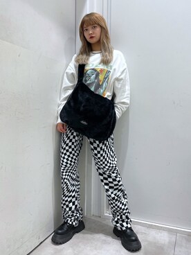 田中 優華さん（レディース・155cm）の秋コーディネート