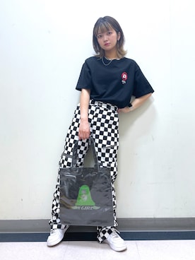 田中 優華さん（レディース・155cm）の夏コーディネート