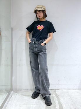 田中 優華さん（レディース・155cm）の夏コーディネート