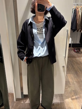 「アイテム（スウェットパンツ）」を使った、まるさん（JEANASIS）さん（レディース・171cm・30代）の秋コーディネート