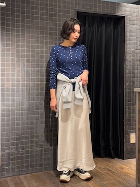 まるさん（JEANASIS）さん（レディース・171cm）の冬コーディネート