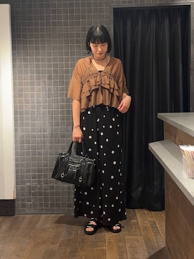まるさん(JEANASIS)さん(レディース・171cm)の夏コーディネート