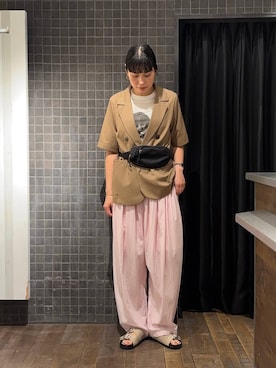 まるさん（JEANASIS）さん（レディース・171cm・30代）の夏コーディネート
