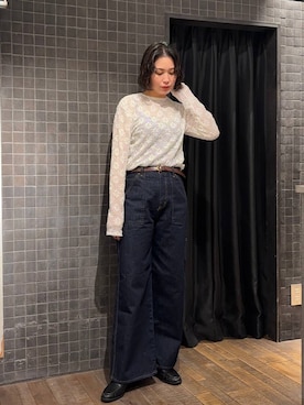 「eL（エル）のアイテム」を使った、まるさん（JEANASIS）さん（レディース・171cm）の冬コーディネート