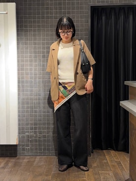 まるさん（JEANASIS）さん（レディース・171cm・30代）の夏コーディネート