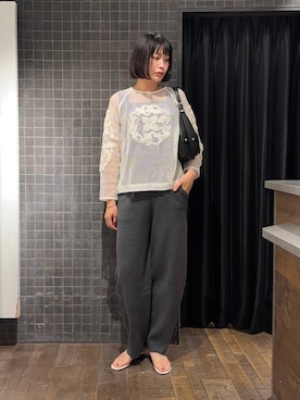 まるさん(JEANASIS)さん(レディース・171cm)の夏コーディネート