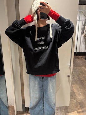 「アイテム（スウェット）」を使った、まるさん（JEANASIS）さん（レディース・171cm・30代）の秋コーディネート