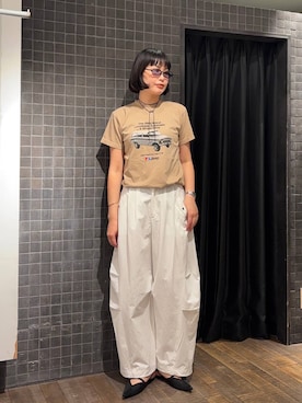 「eL（エル）のアイテム」を使った、まるさん（JEANASIS）さん（レディース・171cm）の春コーディネート