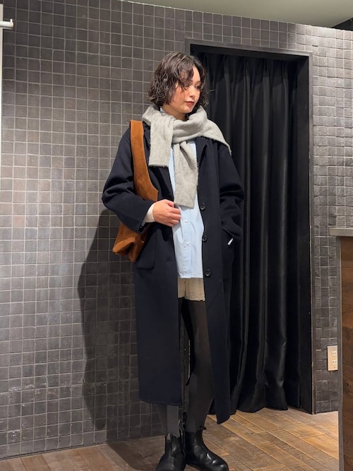 ショートビーバーチェスターロングコート/579536（チェスターコート