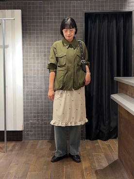 まるさん（JEANASIS）さん（レディース・171cm）の夏コーディネート
