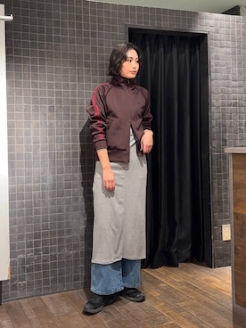 「eL（エル）のアイテム」を使った、まるさん（JEANASIS）さん（レディース・171cm）の冬コーディネート