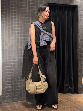 まるさん（JEANASIS）さん（レディース・171cm）の夏コーディネート