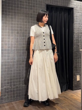まるさん(JEANASIS)さん(レディース・171cm)の春コーディネート