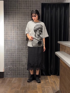 まるさん（JEANASIS）さん（レディース・171cm・30代）の夏コーディネート