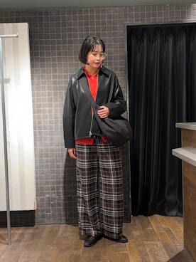 まるさん(JEANASIS)さん(レディース・171cm)の秋コーディネート