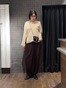 まるさん(JEANASIS)さん(レディース・171cm)の秋コーディネート