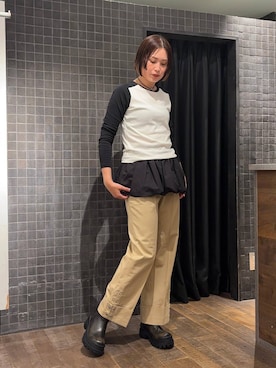 「アイテム（Tシャツ/カットソー）」を使った、まるさん（JEANASIS）さん（レディース・171cm・30代）の夏コーディネート