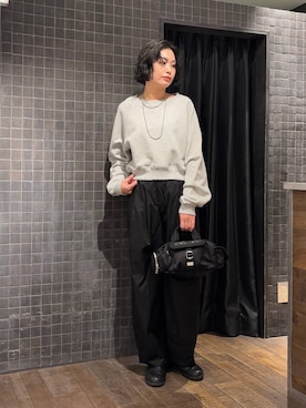 まるさん（JEANASIS）さん（レディース・171cm）の冬コーディネート