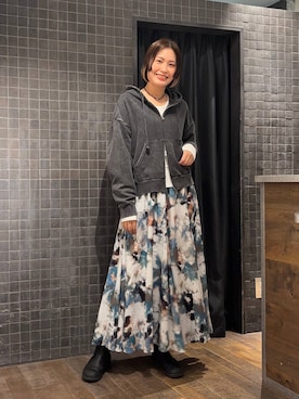「アイテム（スカート）」を使った、まるさん（JEANASIS）さん（レディース・171cm・30代）の夏コーディネート