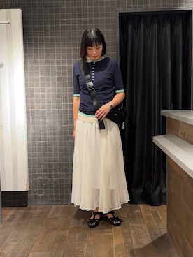 まるさん(JEANASIS)さん(レディース・171cm)の夏コーディネート