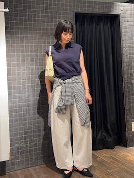「eL（エル）のアイテム」を使った、まるさん（JEANASIS）さん（レディース・171cm）の春コーディネート