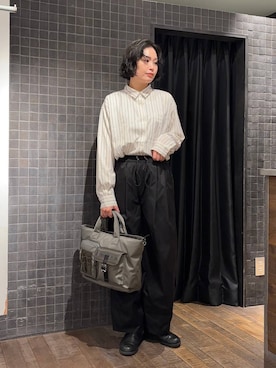 まるさん（JEANASIS）さん（レディース・171cm）の冬コーディネート