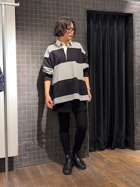 「アイテム（MA-1）」を使った、まるさん（JEANASIS）さん（レディース・171cm・30代）の秋コーディネート