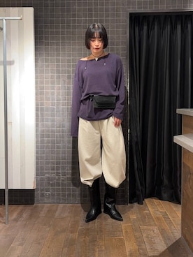 まるさん(JEANASIS)さん(レディース・171cm)の秋コーディネート