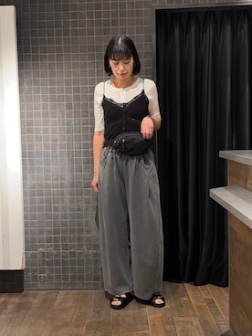 まるさん(JEANASIS)さん(レディース・171cm)の夏コーディネート