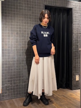 「アイテム（ブルゾン）」を使った、まるさん（JEANASIS）さん（レディース・171cm・30代）の秋コーディネート