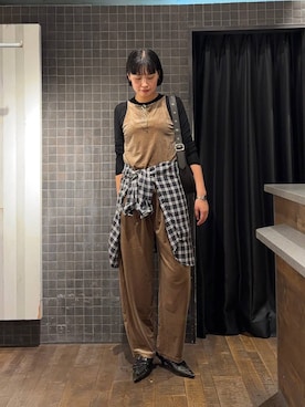 「eL（エル）のアイテム」を使った、まるさん（JEANASIS）さん（レディース・171cm）の夏コーディネート