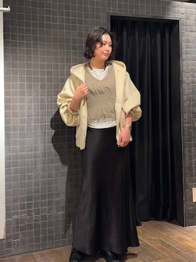 「JEANASIS（ジーナシス）のアイテム」を使った、まるさん（JEANASIS）さん（レディース・171cm）の春コーディネート