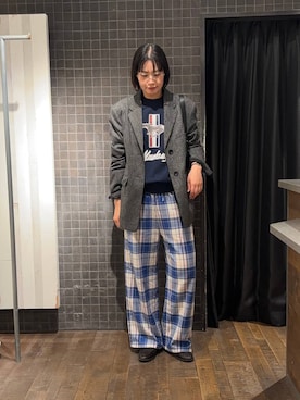 まるさん（JEANASIS）さん（レディース・171cm）の秋コーディネート
