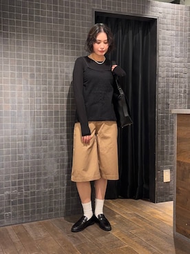 「eL（エル）のアイテム」を使った、まるさん（JEANASIS）さん（レディース・171cm）の冬コーディネート