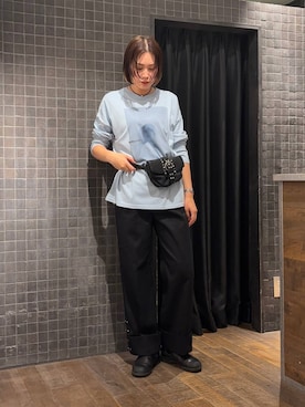 「アイテム（Tシャツ/カットソー）」を使った、まるさん（JEANASIS）さん（レディース・171cm・30代）の夏コーディネート