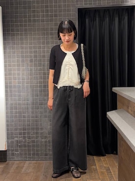 まるさん(JEANASIS)さん(レディース・171cm)の夏コーディネート