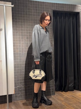 「アイテム（チュニック）」を使った、まるさん（JEANASIS）さん（レディース・171cm）の秋コーディネート