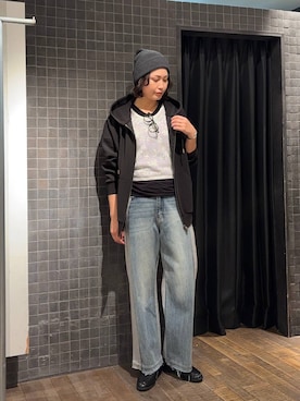 まるさん(JEANASIS)さん(レディース・171cm)の春コーディネート