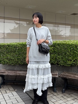 まるさん（JEANASIS）さん（レディース・171cm）の秋コーディネート