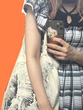 「HELK（ヘルク）のアイテム（ワンピース/ドレス）」を使った、𝗔𝗦𝗨さん（レディース・153cm）の秋コーディネート