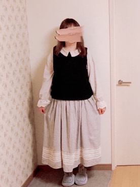 　ゆきち♡　(･×･)　　　　さん（レディース・154cm）の冬コーディネート