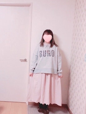 　ゆきち♡　(･×･)　　　　さん（レディース・154cm）の冬コーディネート
