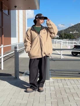 「アイテム（ショルダーバッグ）」を使った、きくさん（レディース・155cm）の秋コーディネート