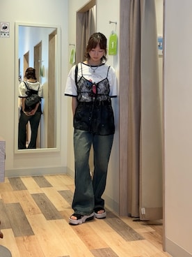 「CPCM」｜きくさん（レディース・155cm）の夏コーディネート