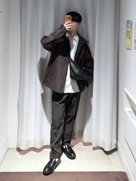 「GLOBAL WORK（グローバルワーク）のアイテム」を使った、onkitiさん（メンズ・170cm）の秋コーディネート